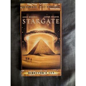Stargate Ultimate Edition Director's Cut VHS (2004 Artisan) Kurt Russell